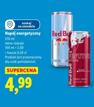 Napój energetyczny Red Bull