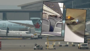 Niecodzienny incydent przed startem samolotu w Kanadzie. "Krzyki i odgłosy uderzeń"