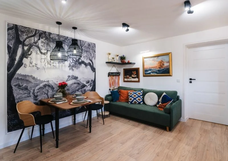 Salon pełen kolorów