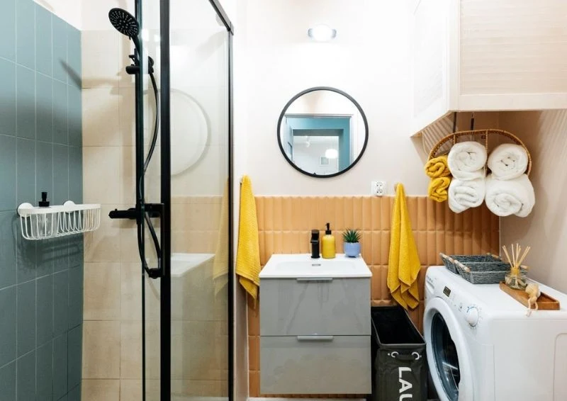 Łazienka zapewni mieszkańcom komfort i odrobinę prywatności