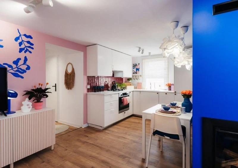 Dom po remoncie to teraz przestrzeń pełna kolorów