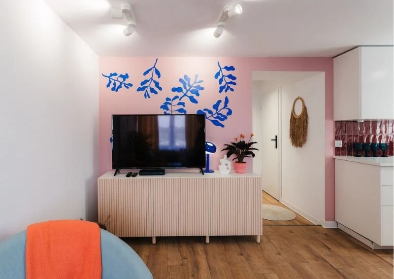 W salonie jest również miejsce na relaks