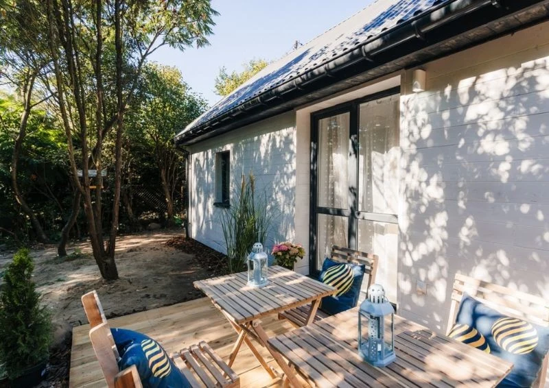 Zyskał również wspaniałe miejsce do relaksu