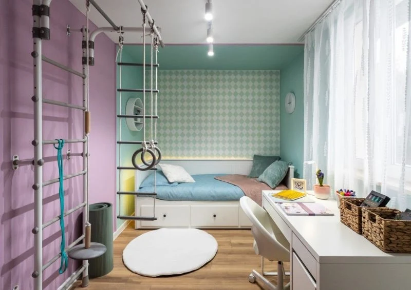 Teraz Dominika ma swój własny pokój