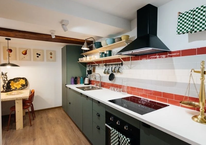 Teraz kuchnia jest jasna i przestronna