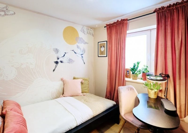 Pokój Pani Ani znalazł się w miejscu dawnej kuchni