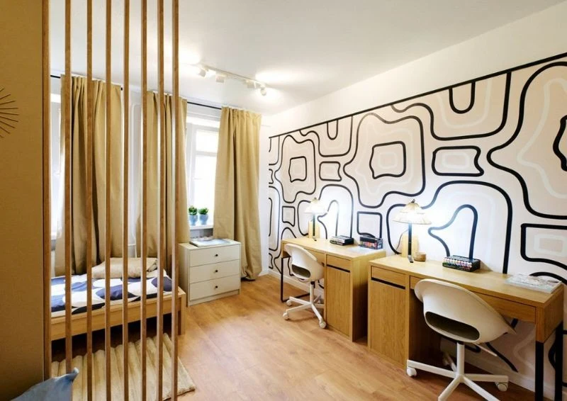 Pokoje po remoncie to teraz zupełnie inna przestrzeń