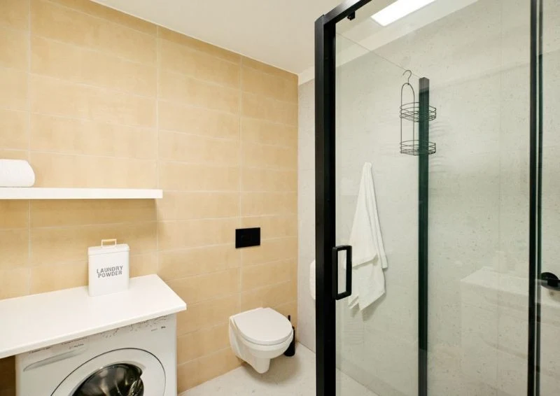 Panuje w niej nowoczesny wystrój