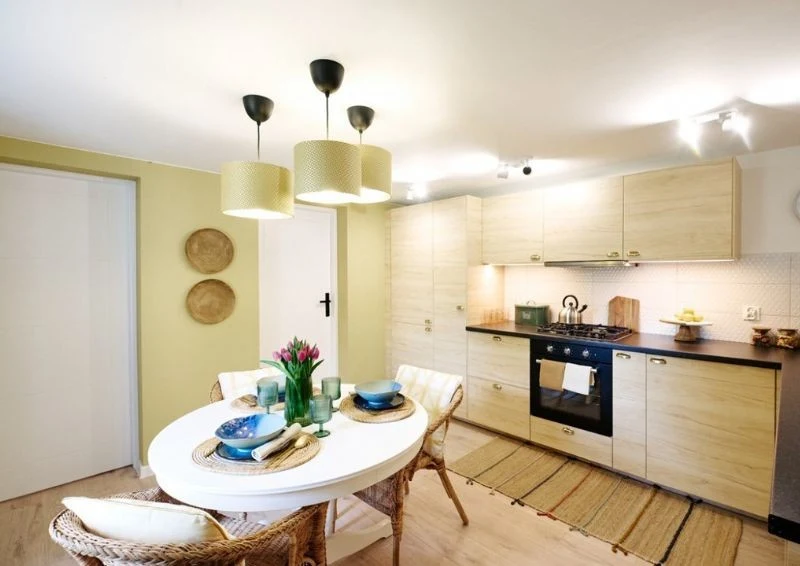 Kuchnia i jadalnia to jedno pomieszczenie