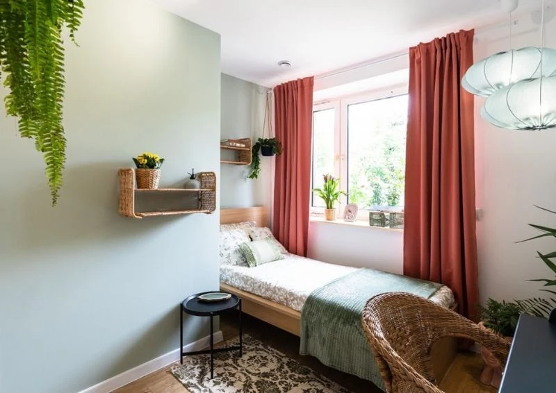 Nowy pokój to przytulne miejsce, idealne do odpoczynku