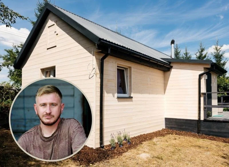 Kuba Babik zaprojektował odmieniony dom, który dla rodziny oznacza zupełnie nowy początek