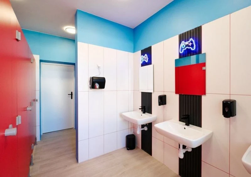 Aranżacja dużej łazienki