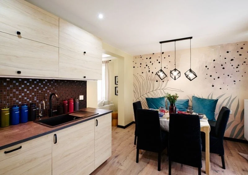 Połączenie jadali z kuchnią