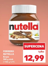 Krem czekoladowy Nutella