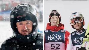 Adam Małysz, Kacper Tomasiak i Kamil Stoch
