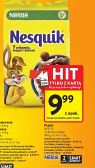 Сухі сніданки Nesquik