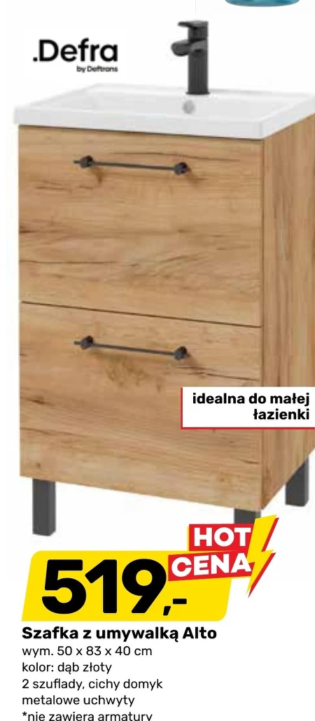 Тумба з умивальником Defra