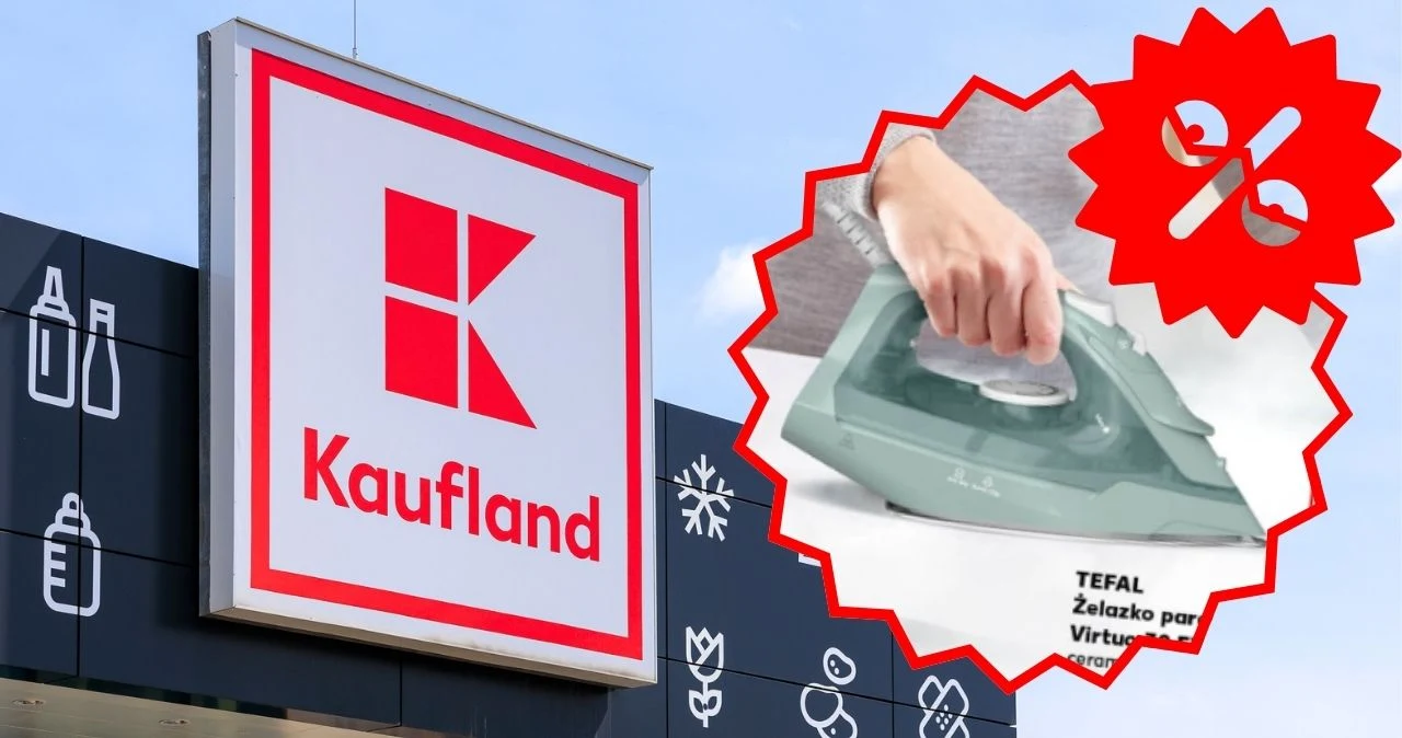 Koniec z męczącym prasowaniem! Kaufland właśnie odpalił hitową promocję na TEFAL Koniec z męczącym prasowaniem! Kaufland właśnie odpalił hitową promocję na TEFAL