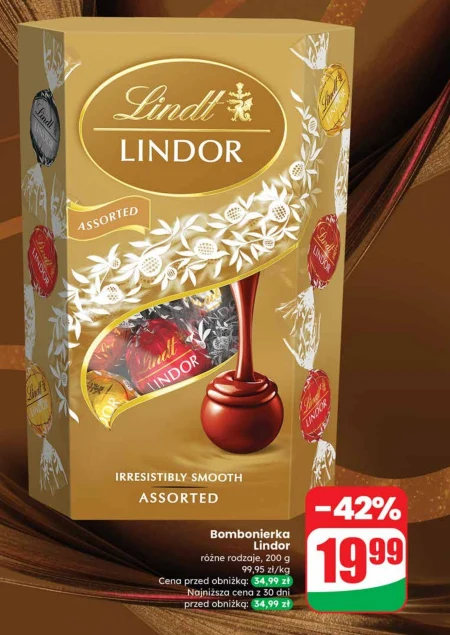 Шоколадна коробка Lindor