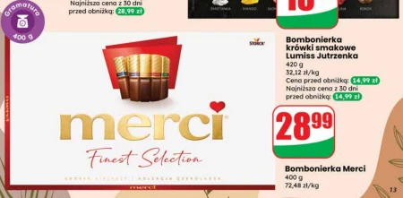 Шоколадна коробка Merci