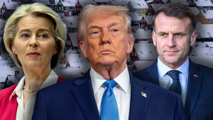 Macron ostrzega przed ambicjami Trumpa. "Bezprecedensowy efekt domina"