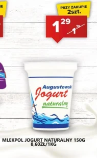Jogurt naturalny Mlekpol