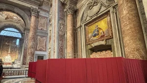 Uroczystość zamurowania Drzwi Świętych w Bazylice św. Piotra w Watykanie