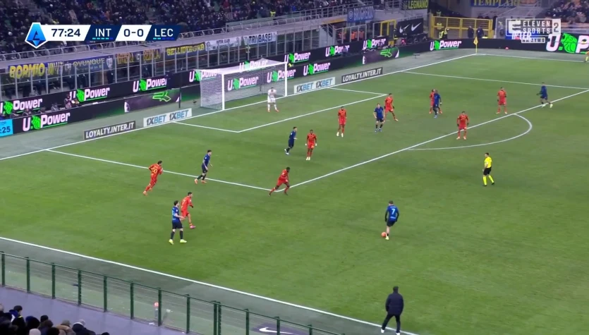 Inter – Lecce 1-0: Zwycięski gol. WIDEO (Eleven Sports)