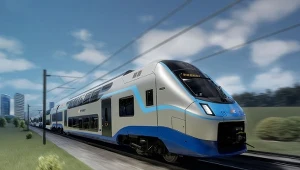 Piętrusy dla PKP Intercity. Producent prezentuje model pociągu w skali.