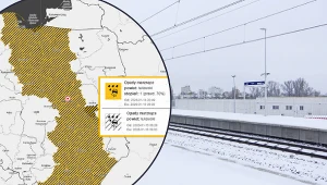 Potężne utrudnienia na kolei z powodu marznącego deszczu