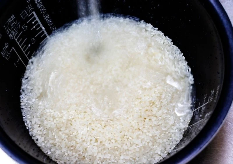 Woda ryżowa świetnie nadaje się do odżywiania roślin doniczkowych.