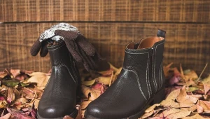 Skórzane botki nie wychodzą z mody