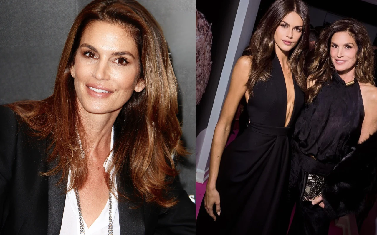 Cindy Crawford z córką 