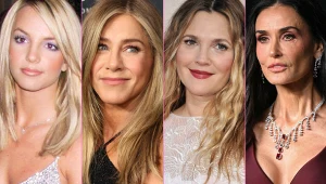Britney Spears, Jennifer Aniston, Drew Barrymore, Demi Moore