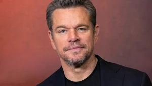 Matt Damon na premierze filmu