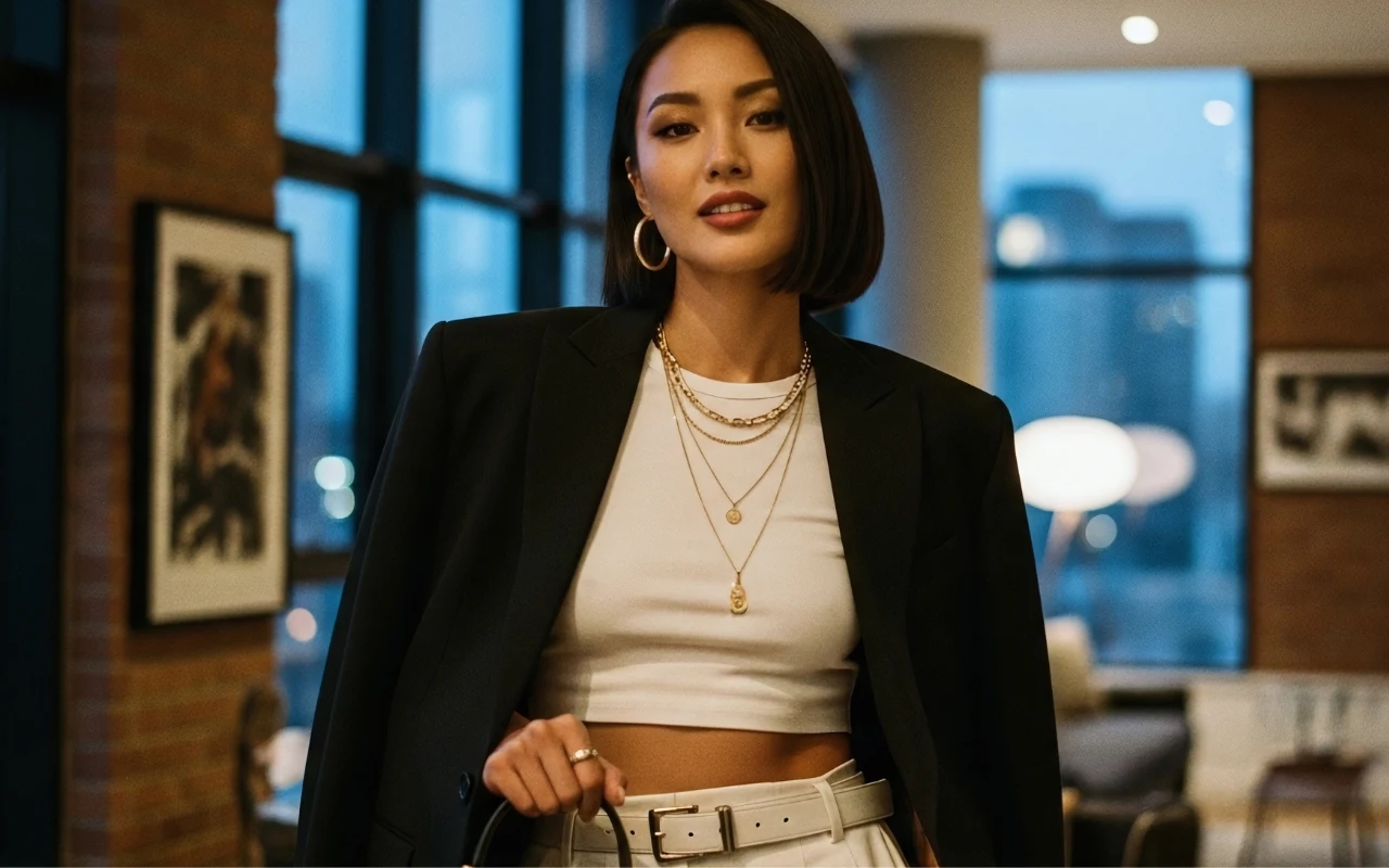 Jak modnie wystylizować czarno-białą stylziację?