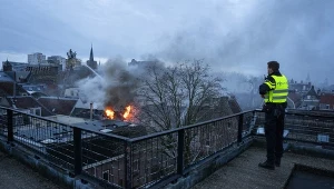 Seria eksplozji w kraju UE. Utrecht pokryły kłęby dymu 