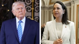 Co z Noblem dla Donalda Trumpa? Prezydent USA spotkał się z Machado