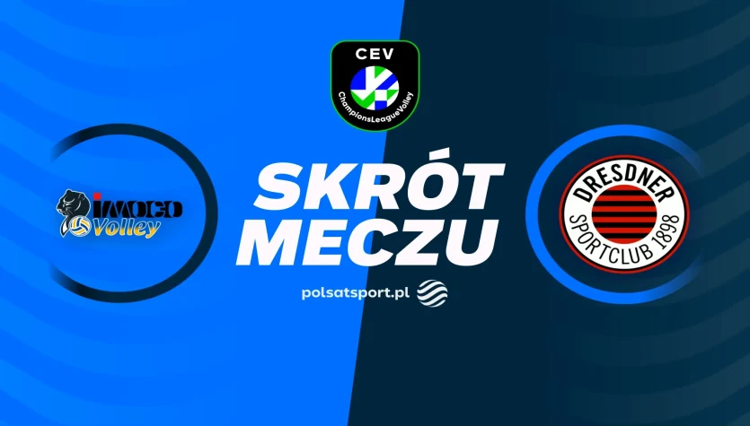 A. Carraro Prosecco Doc Conegliano - Dresdner SC. Skrót meczu. WIDEO