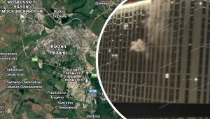 Riazań. Dron uderzył w budynek mieszkalny nieopodal rafinerii ropy