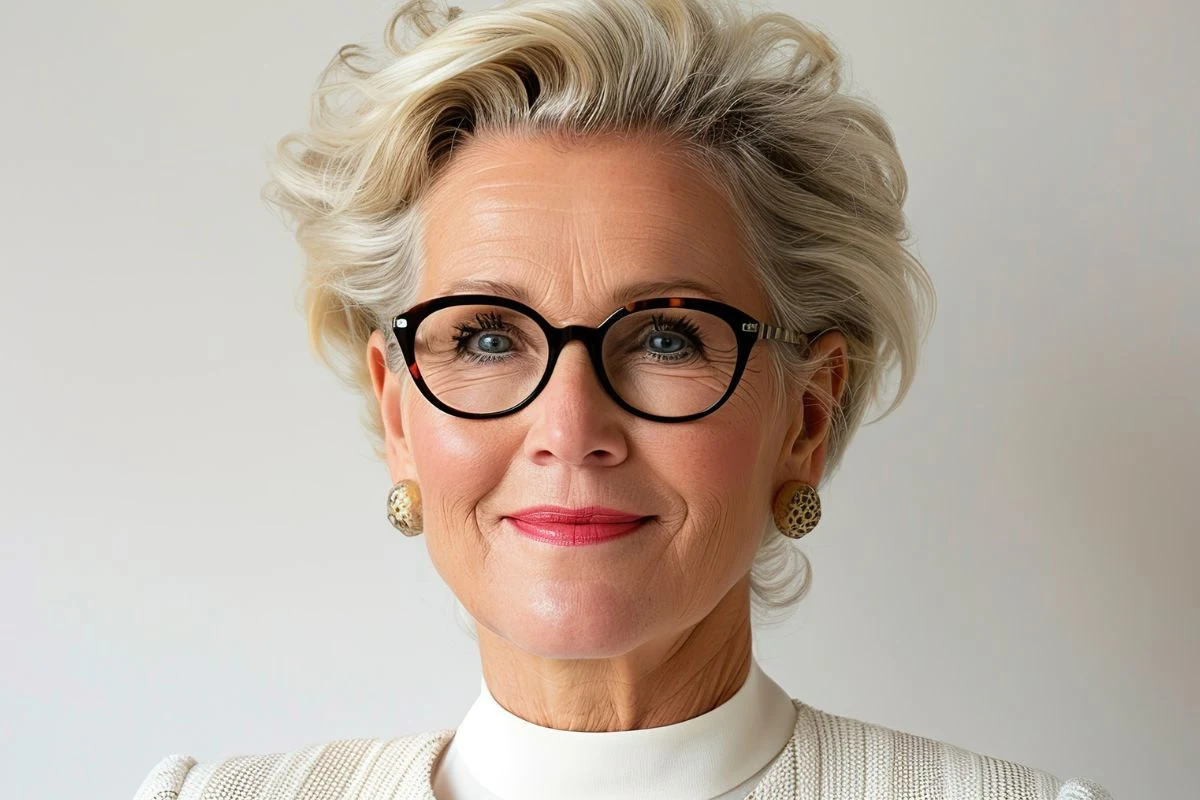 Włosy falowane pokochają bob z delikatnym stopniowaniem