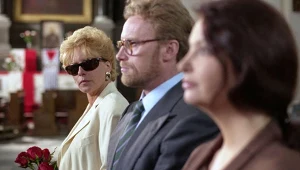 Krystyna Janda, Daniel Olbrychski i Anna Dymna w filmie "Pestka" (1996)