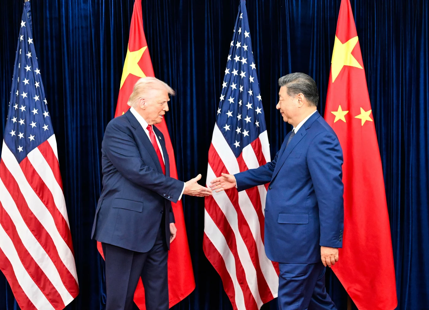 Spotkanie prezydenta Chin Xi Jinping i prezydenta USA Donalda Trumpa