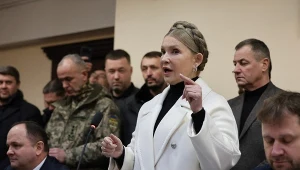 Była premier Ukrainy Julia Tymoszenko przed sądem