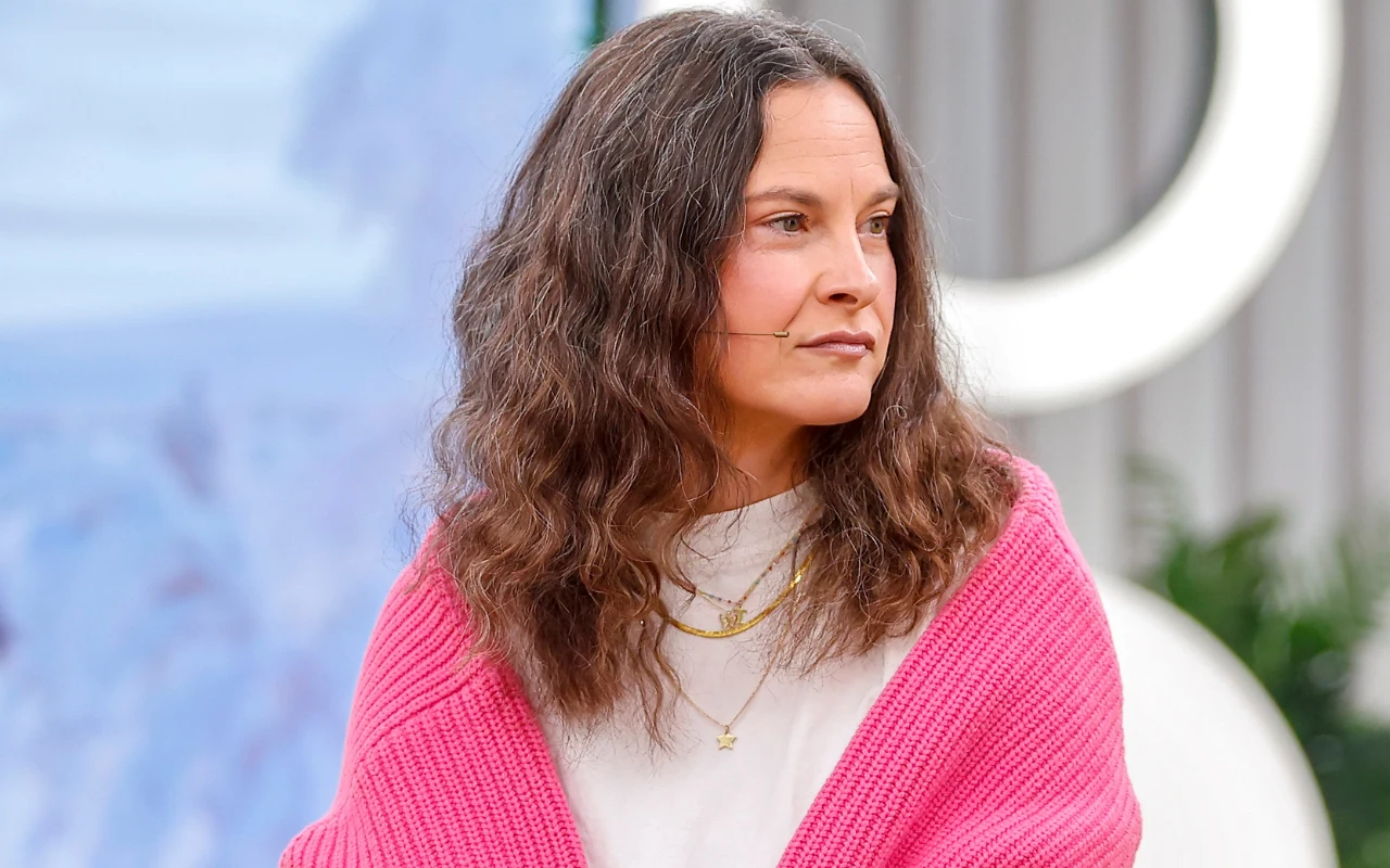 Małgorzata Bursztynowicz, córka Barbary Bursztynowicz, w studiu "halo tu polsat"