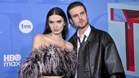 Jeremi Sikorski i jego partnerka Ada Posiadała (znana z "Top Model")