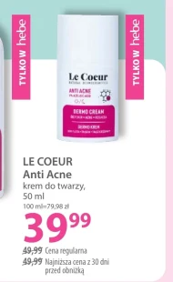 Krem do twarzy Le coeur