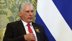 Przywódca Kuba Miguel Diaz-Canel