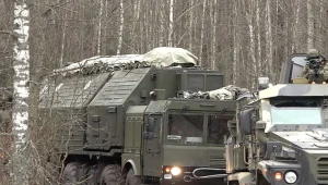 Transport rosyjskiego pocisku Oriesznik (zdj, ilustracyjne)