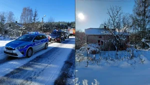 Jaszczów-Kolonia. Pożar domu jednorodzinnego